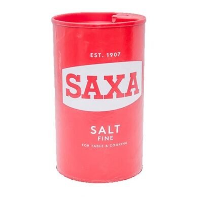 Saxa Salt Red Drums 397g