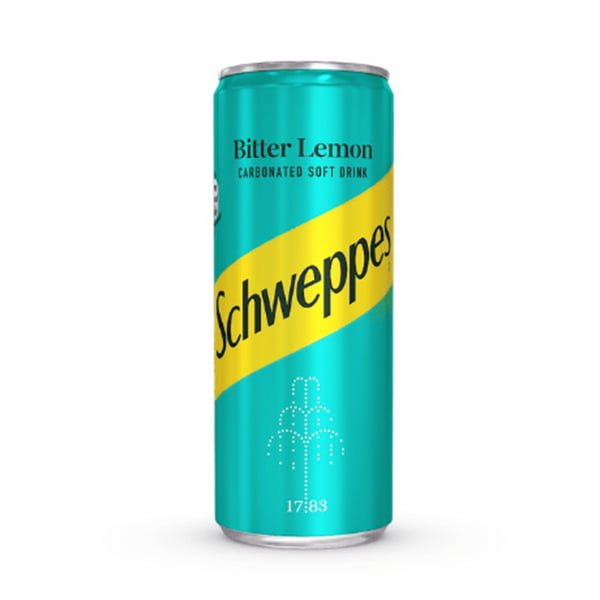 Schweppes Bitter Lemon Can