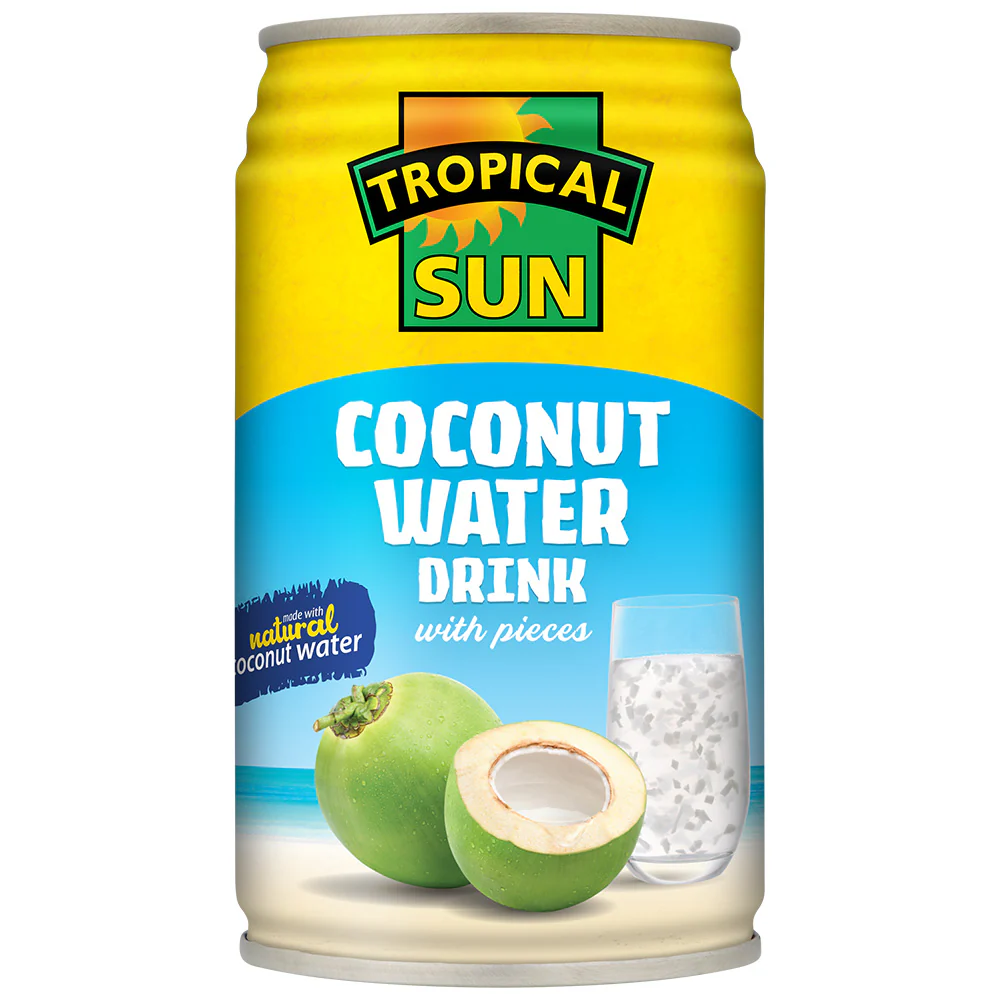 Tropical Sun Coconut Water Drink With Pieces 330ml