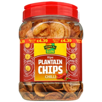 Tropical Sun Plantain Chips (Chilli) 450g