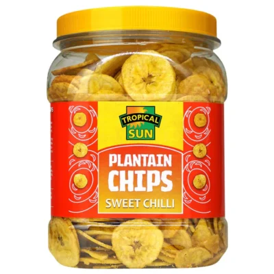 Tropical Sun Plantain Chips (Sweet Chilli) 450g